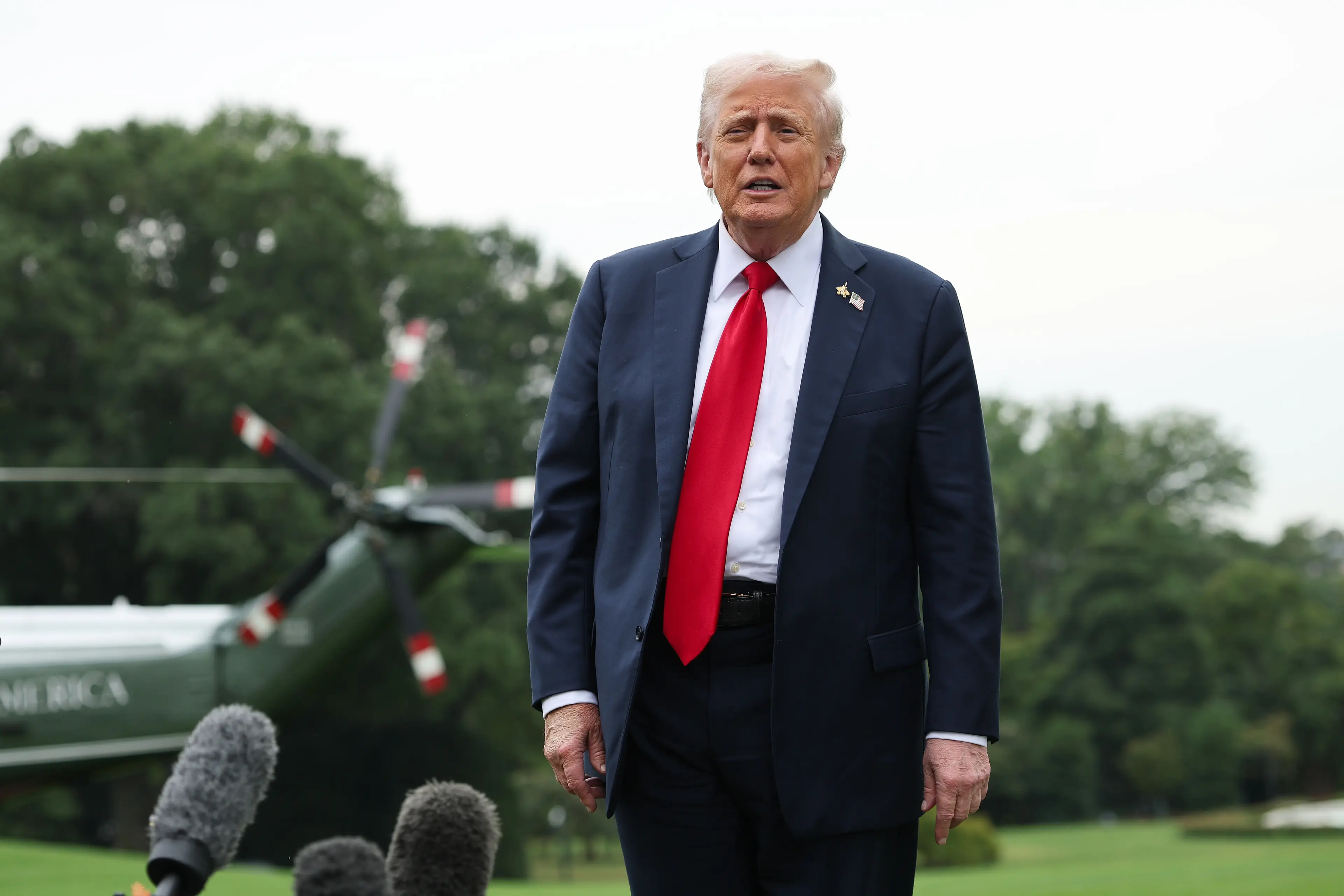 Trump's stance on immigration has been slammed by the Pope (Win McNamee/Getty Images)