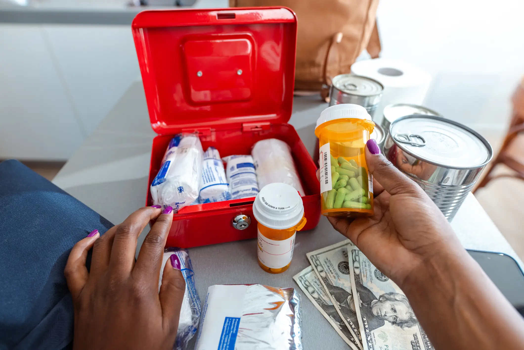Several US allies have also begun preparations for a potential war, with many civilians instructed to assemble an emergency kit (Getty Stock Images)