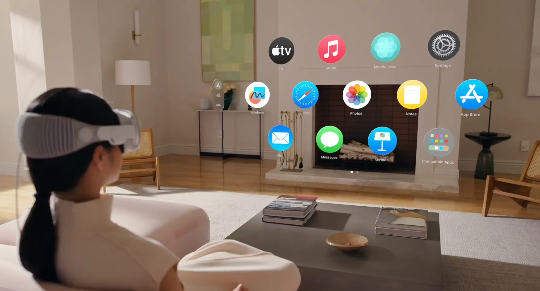 The Apple Vision Pro is described as a 'revolutionary spatial computer'.