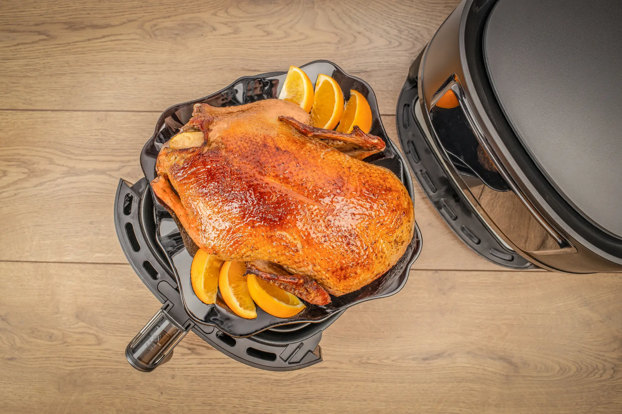 Millions of Americans will be relying on their air fryers to make their Christmas meal a success (Getty Stock Images)