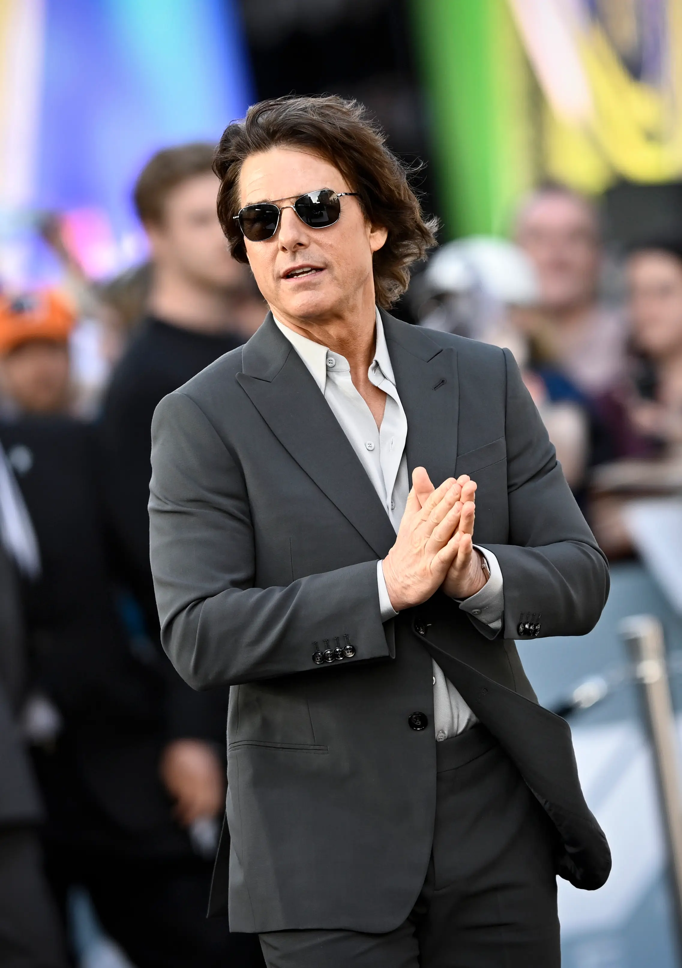 Cruise was asked about Trump's tariffs earlier this year (Gareth Cattermole/Getty Images)