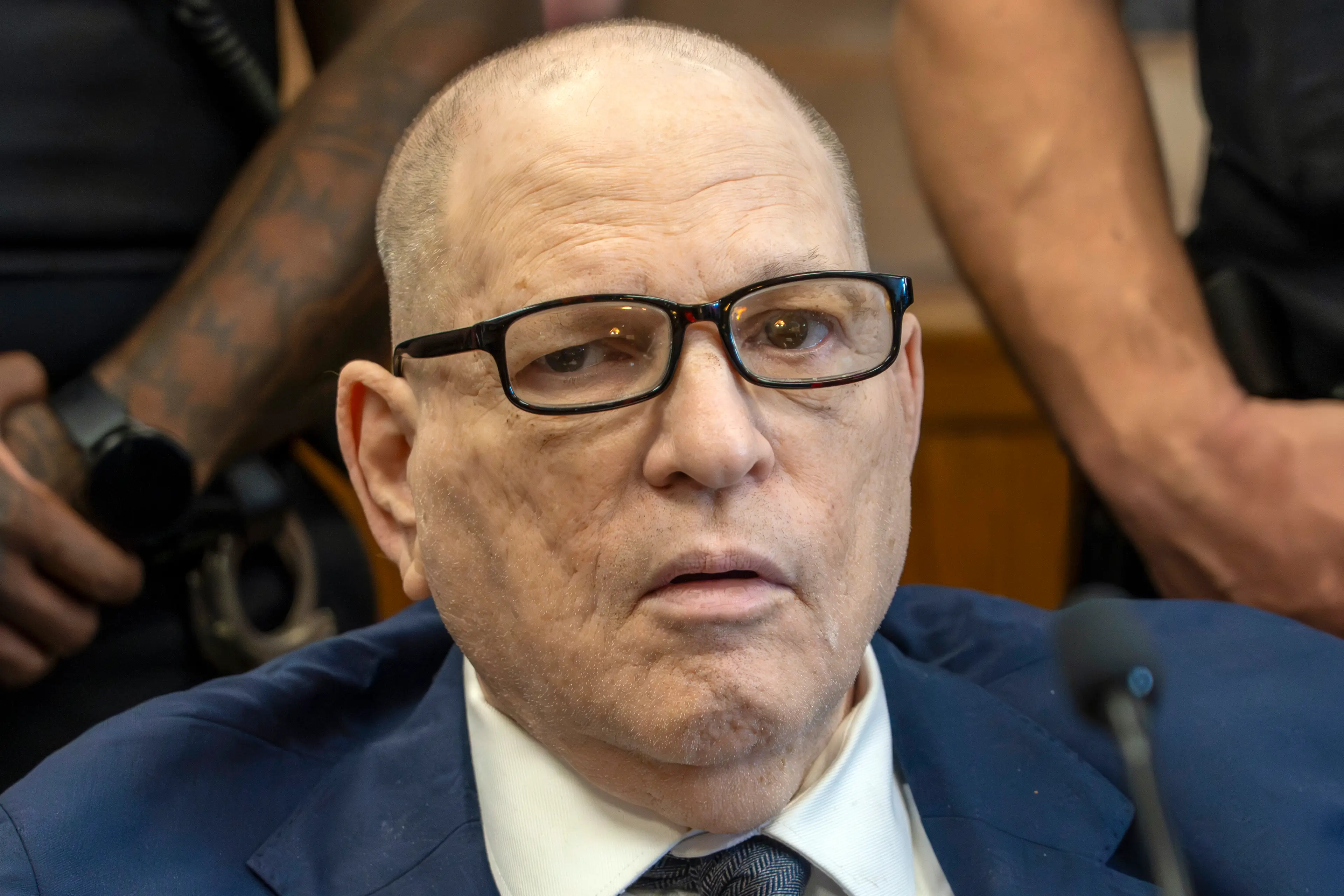 Harvey Weinstein was also named in the document (Steven Hirsch-Pool/Getty Images)