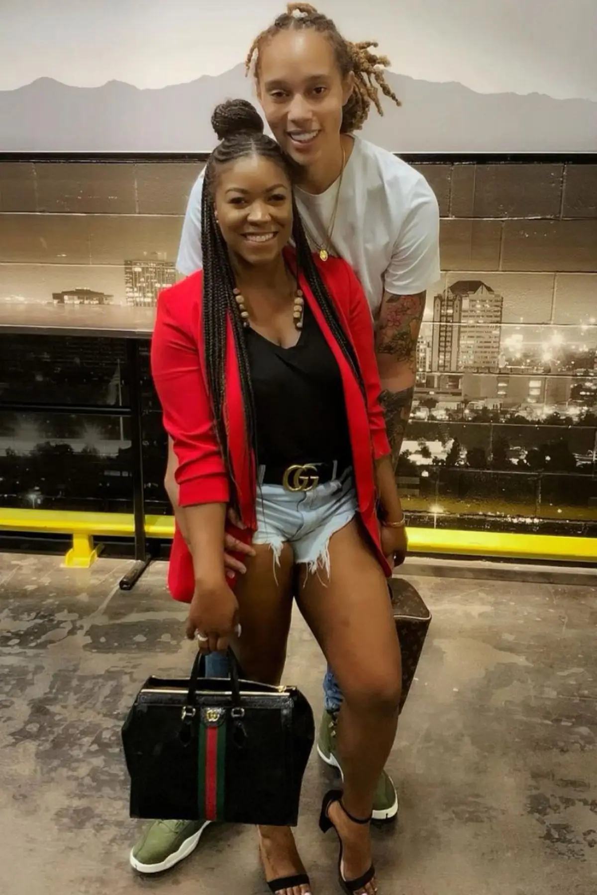 The basketball star has been married to her wife since 2019. (cherelletgriner/Instagram)