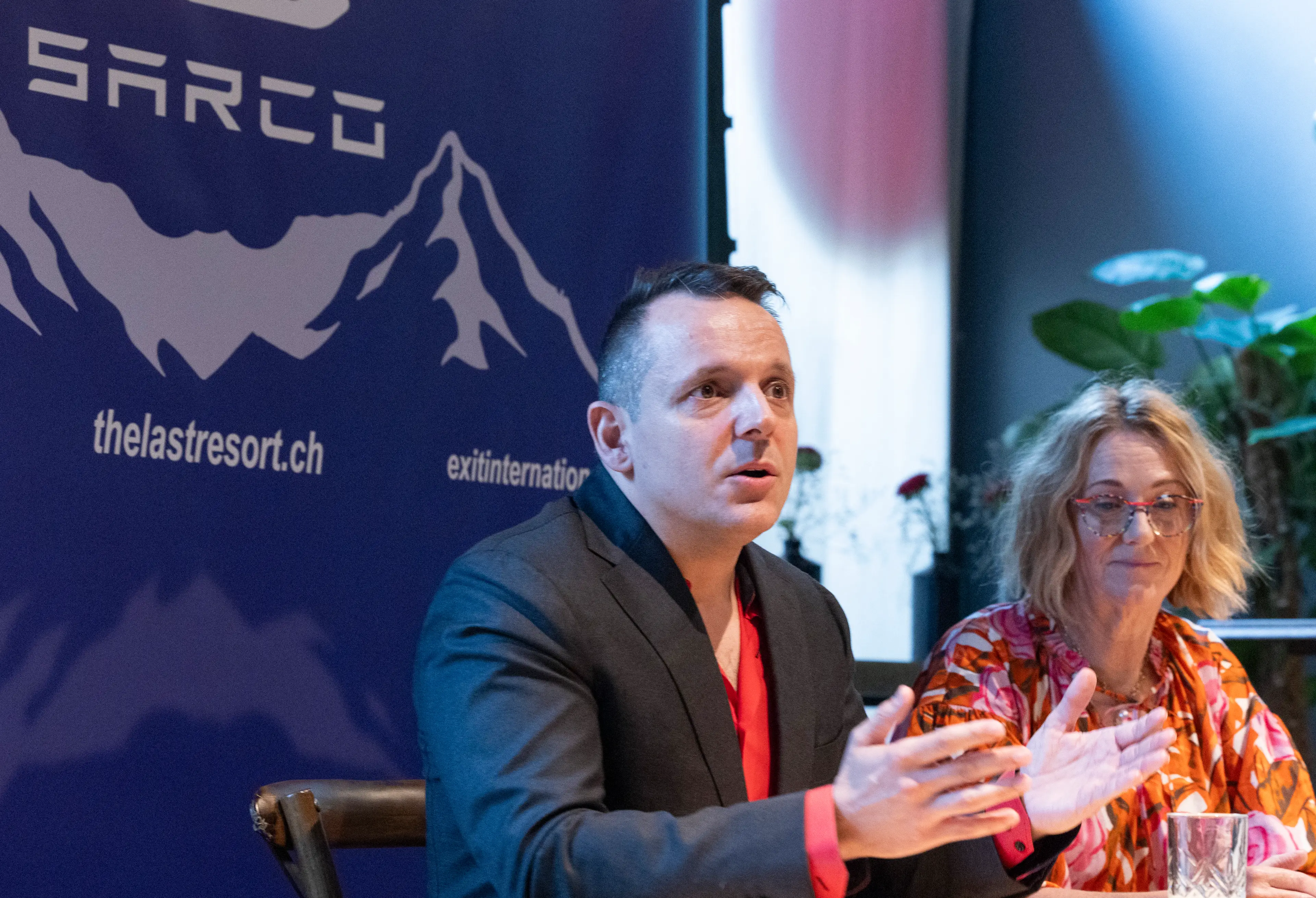 Florian Willet witnessed the woman's death (ARND WIEGMANN/AFP via Getty Images)