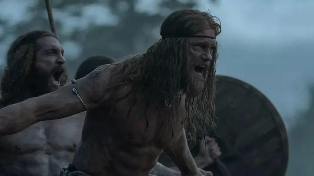 Alexander Skarsgård in The Northman.