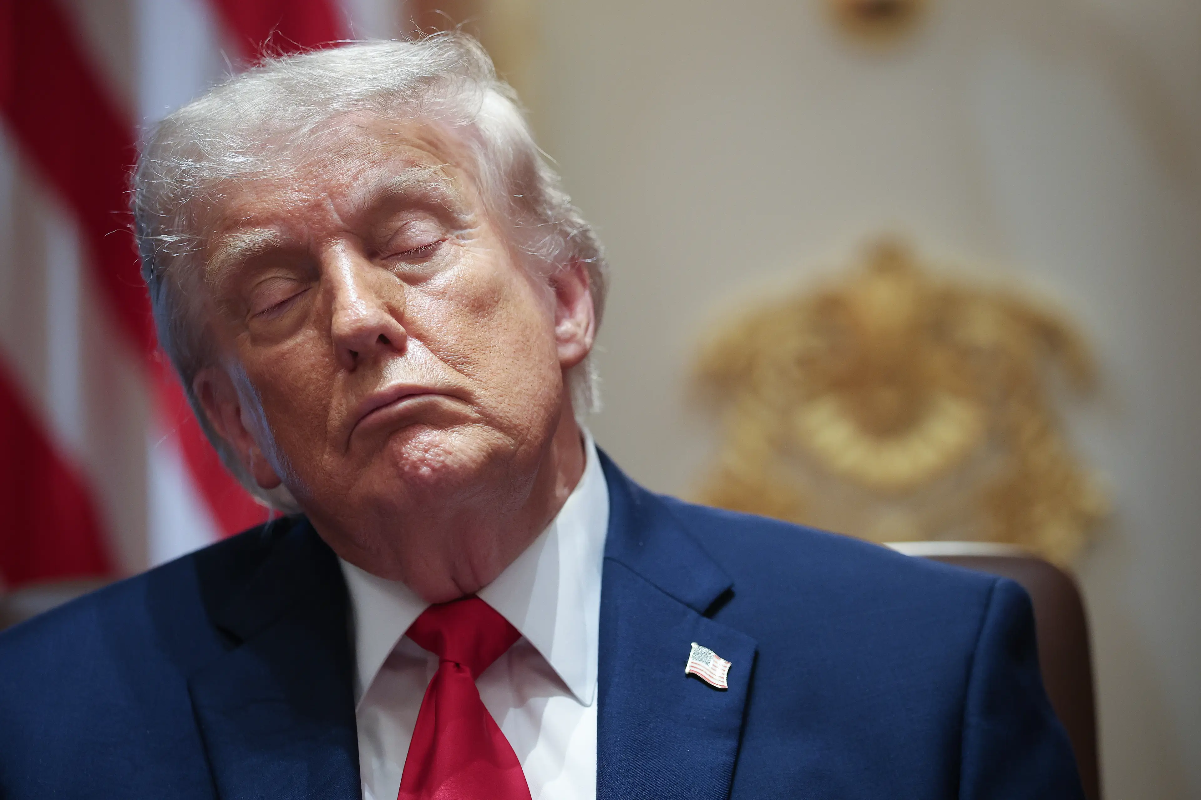 People are calling Trump 'Dozy Don' (Win McNamee/Getty Images)
