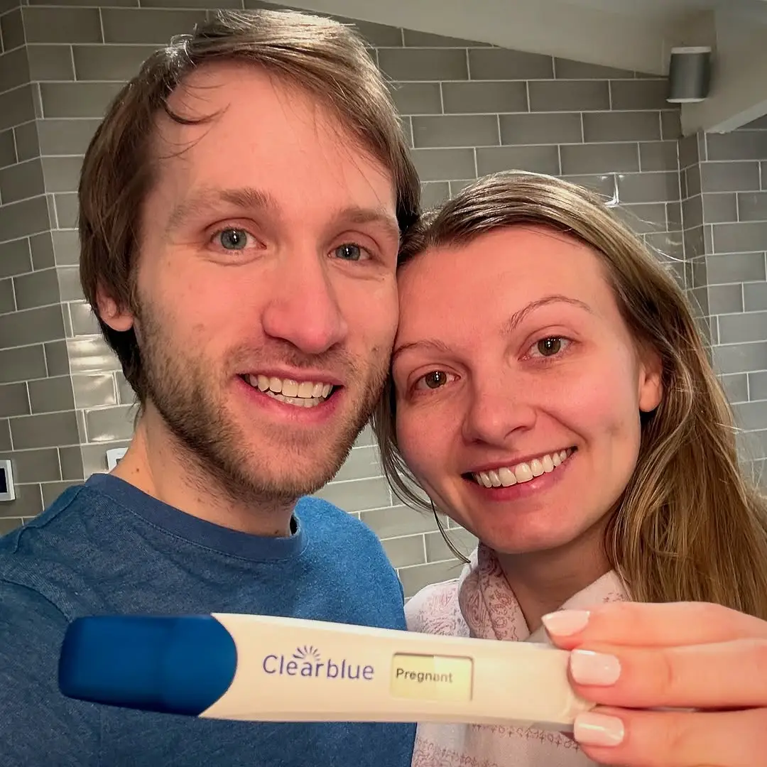 Jesse and Ashley Ridgway shared their baby news earlier this year (mcjuggernuggets/Instagram)