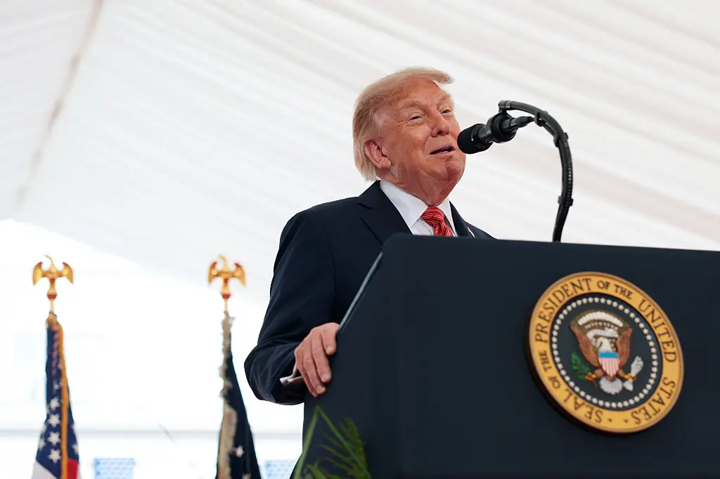 The president is currently on a two-day visit to Ireland. (Anna Moneymaker/Getty Images)