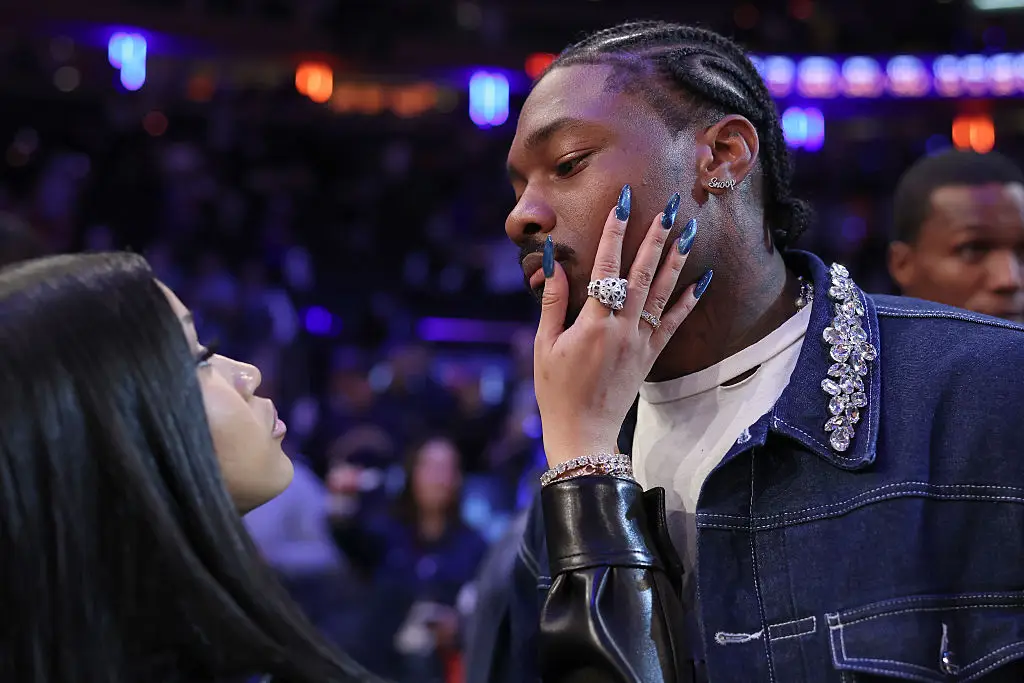 Cardi gushed about her partner (Elsa/Getty Images)