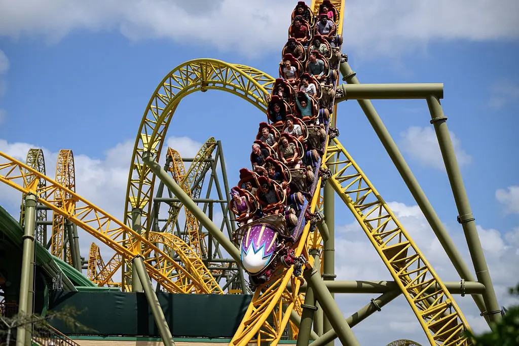 A man died last week while riding the Stardust Racers rollercoaster (Thomas Simonetti/Bloomberg via Getty Images)