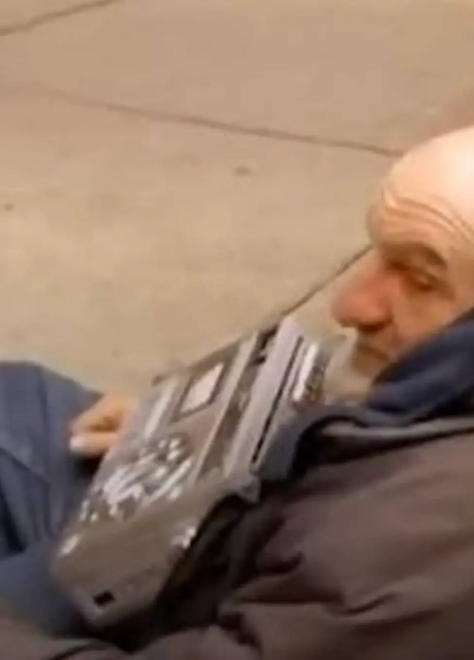 Radioman's name is very much a reflection of his character.