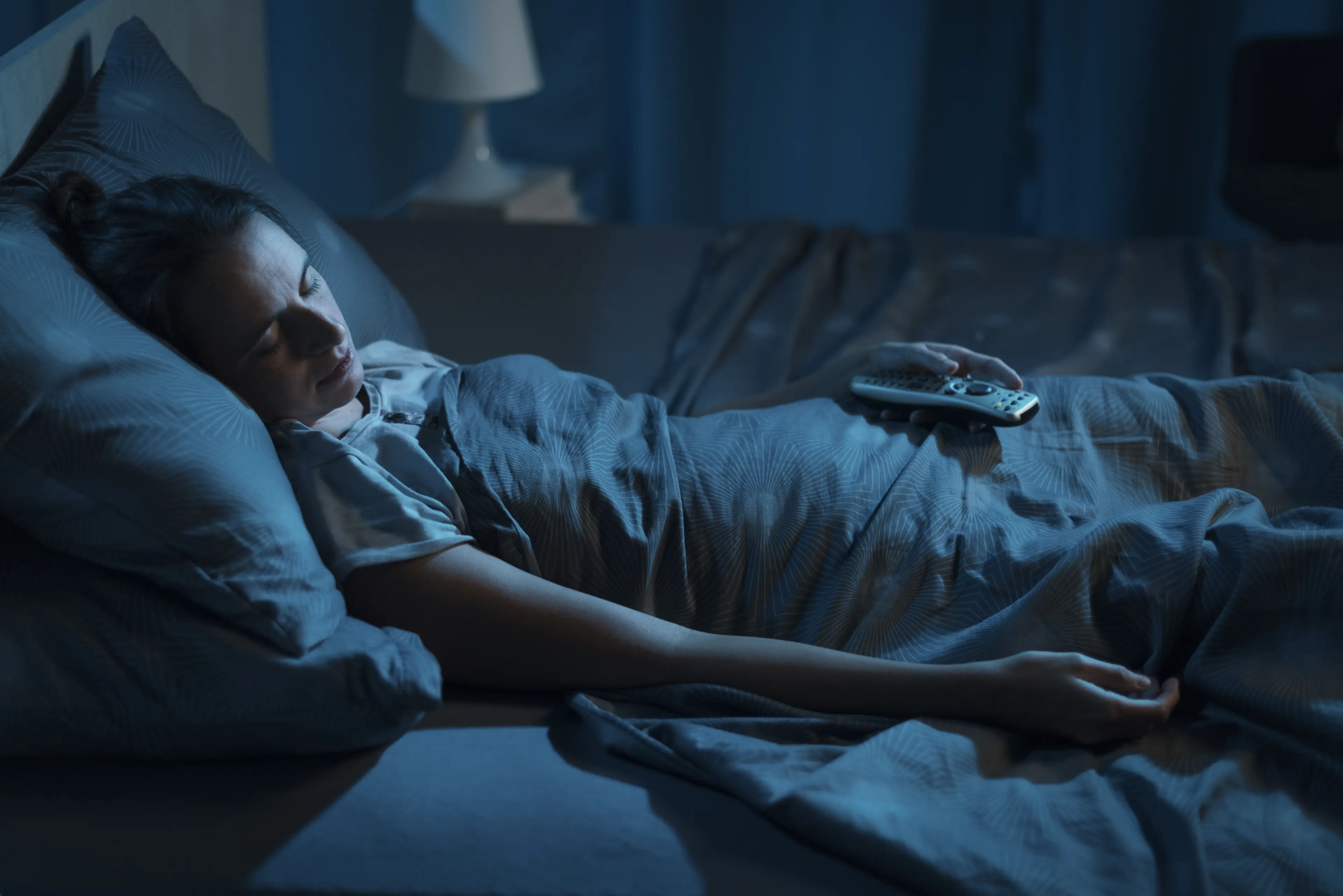 It turns out that sleeping with the TV turned on is really bad for your health in the long run.