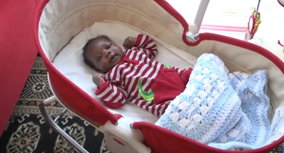 Baby Harry seen in 2017. (Metropolitan Police)