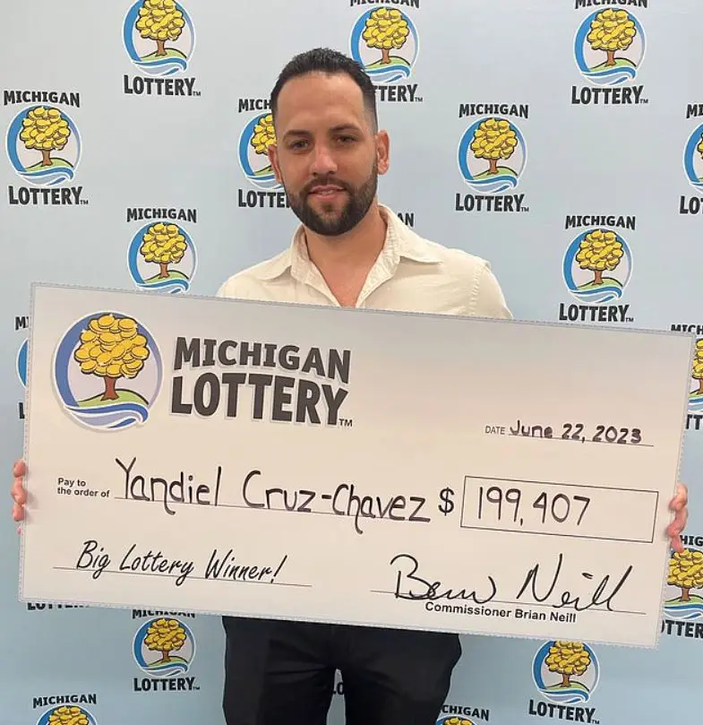 Yandiel Cruz-Chavez hit the jackpot.