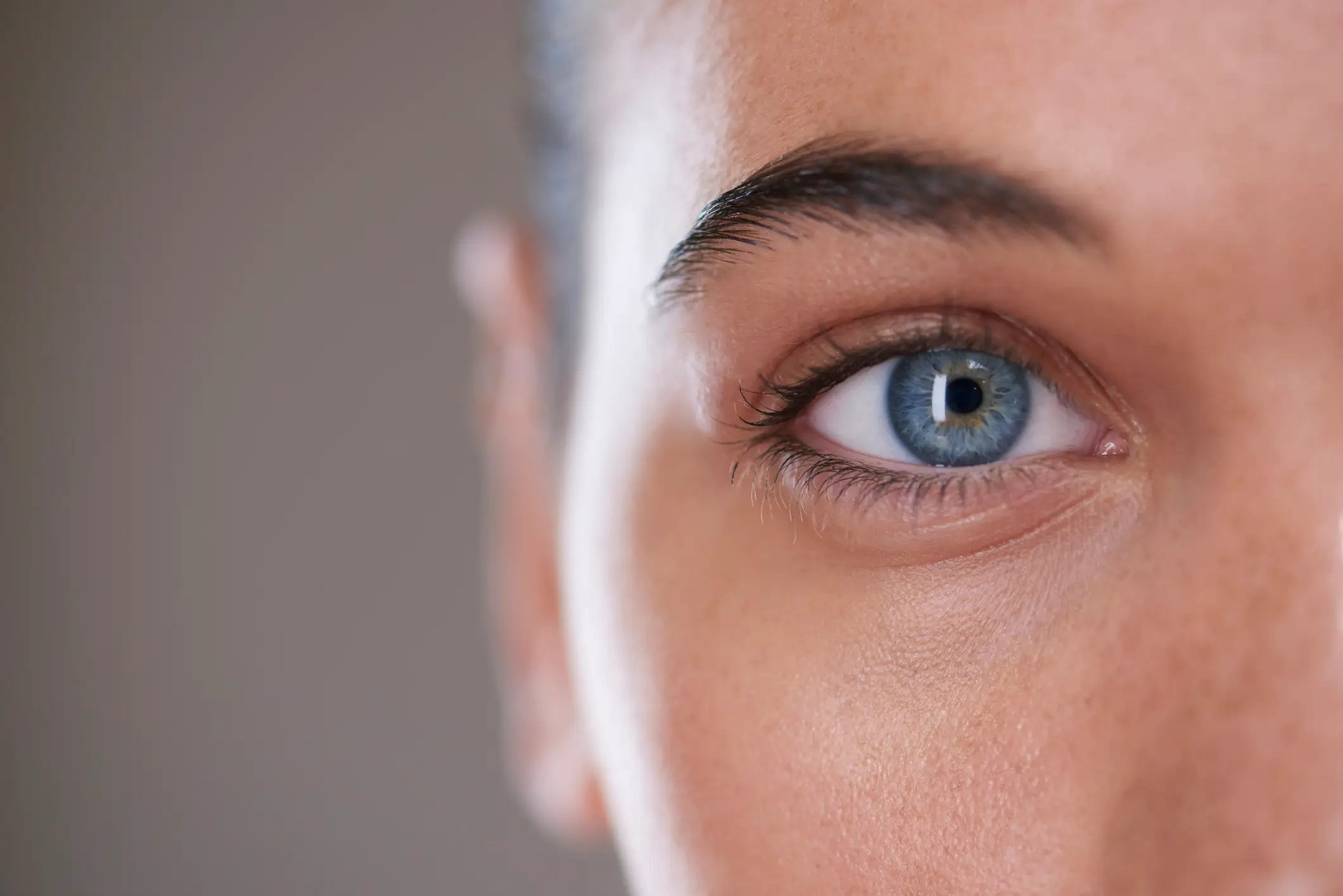 Blue eyes are a less common eye color (Getty Stock)