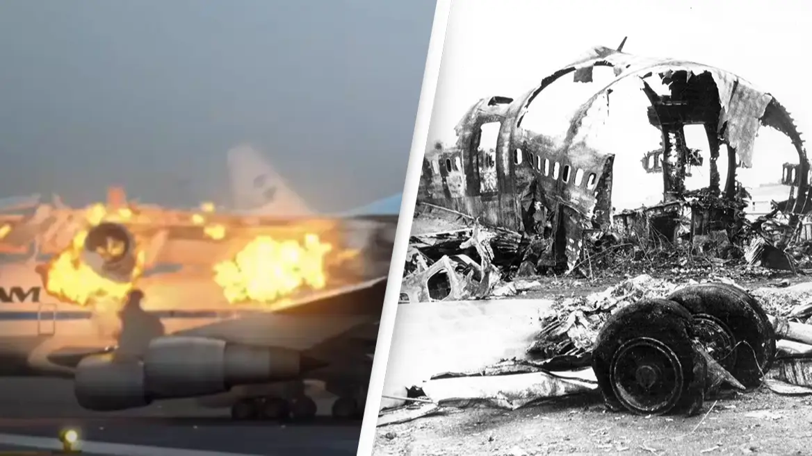 Pilot had chilling final words as he saw another aircraft crash into his plane killing 583 people