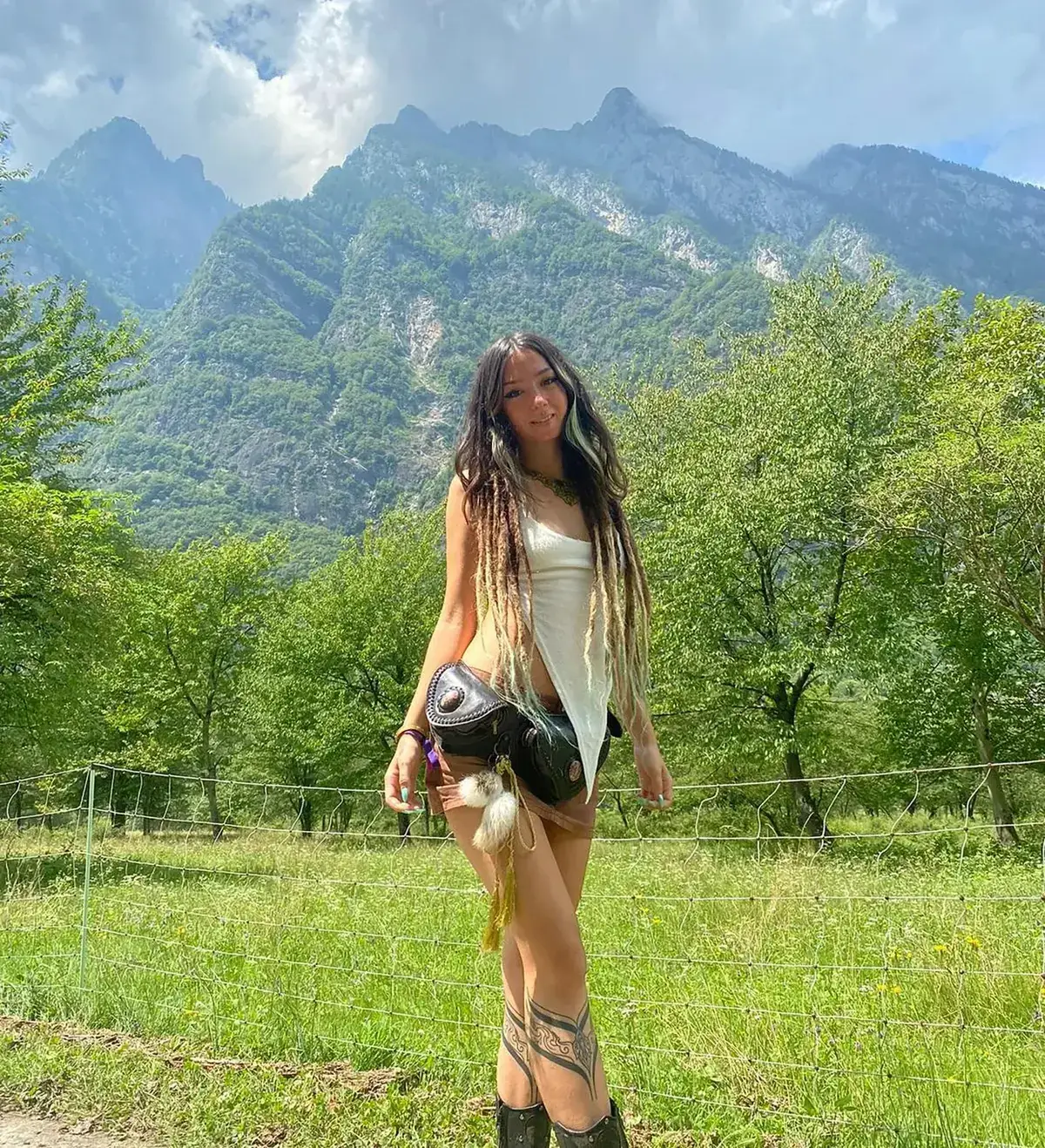 Shani Louk is missing following the attack on Israel by Hamas.