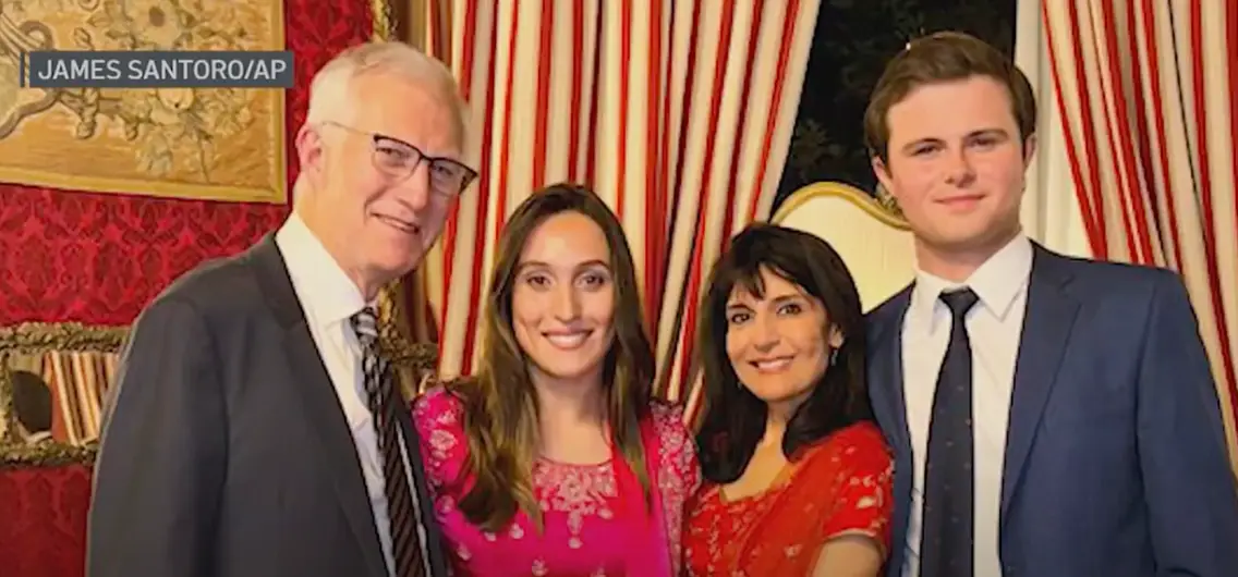 The family were killed when the plane crashed on Saturday (NBC10 Boston/YouTube)