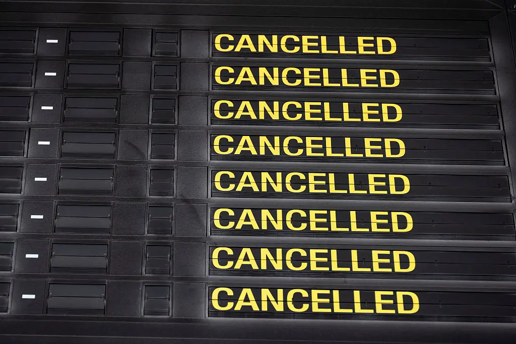 All flights to and from El Paso International had been grounded for the next 10 days (Stock photo - Nicolas Economou/NurPhoto via Getty Images)