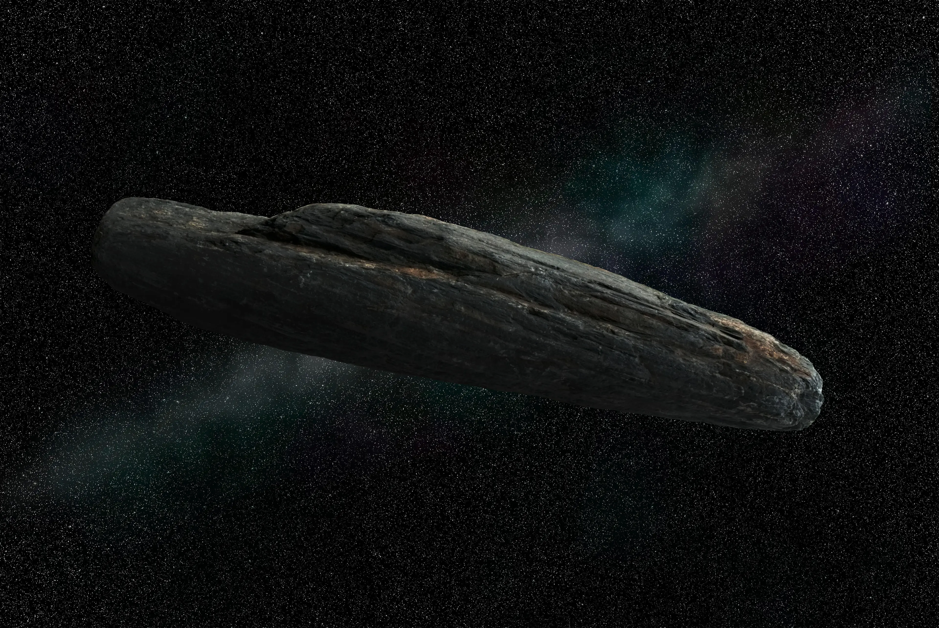 Interstellar asteroid 'Oumuamua.
