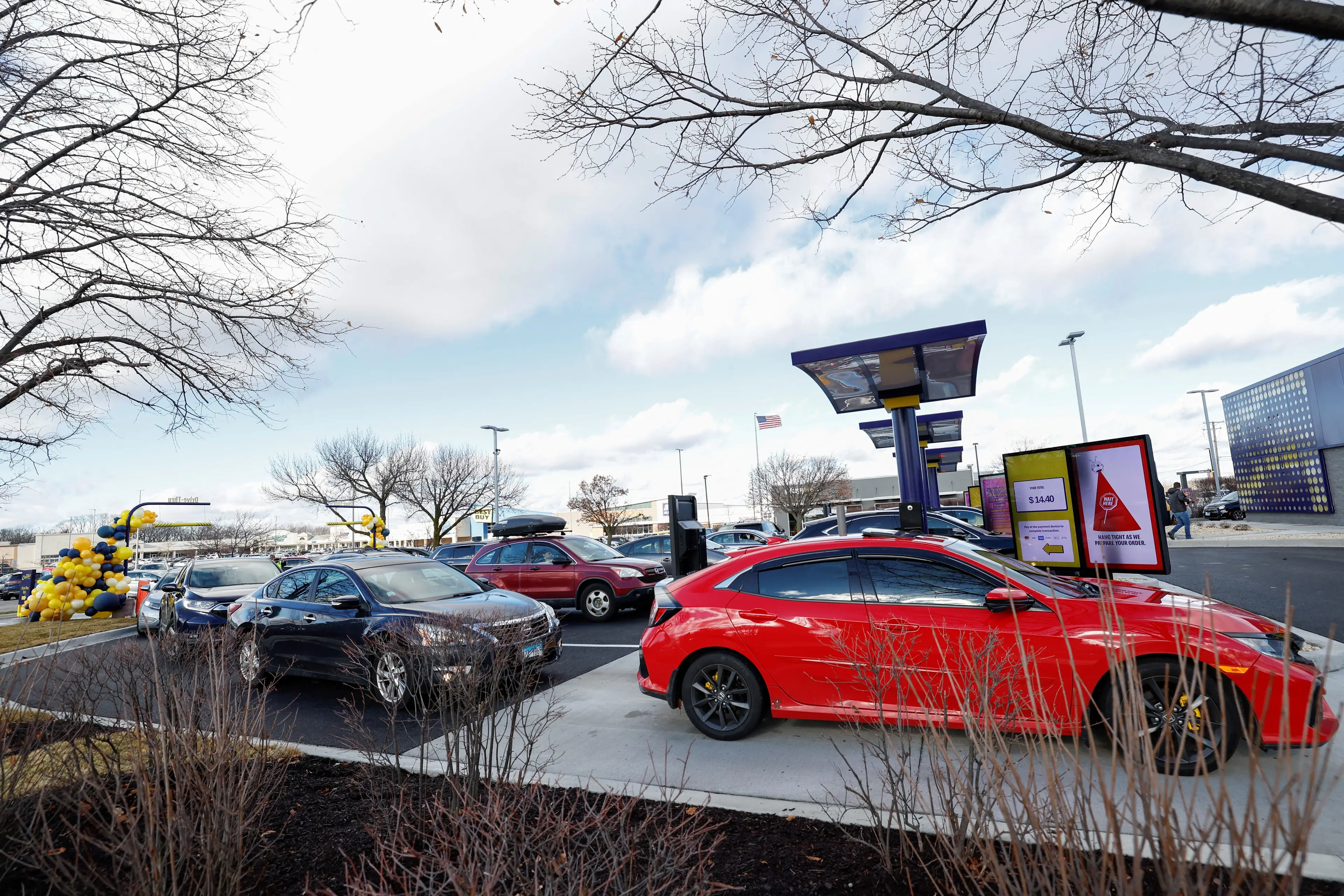 'Pay-it-forward' has been know to happen at a drive-thru.