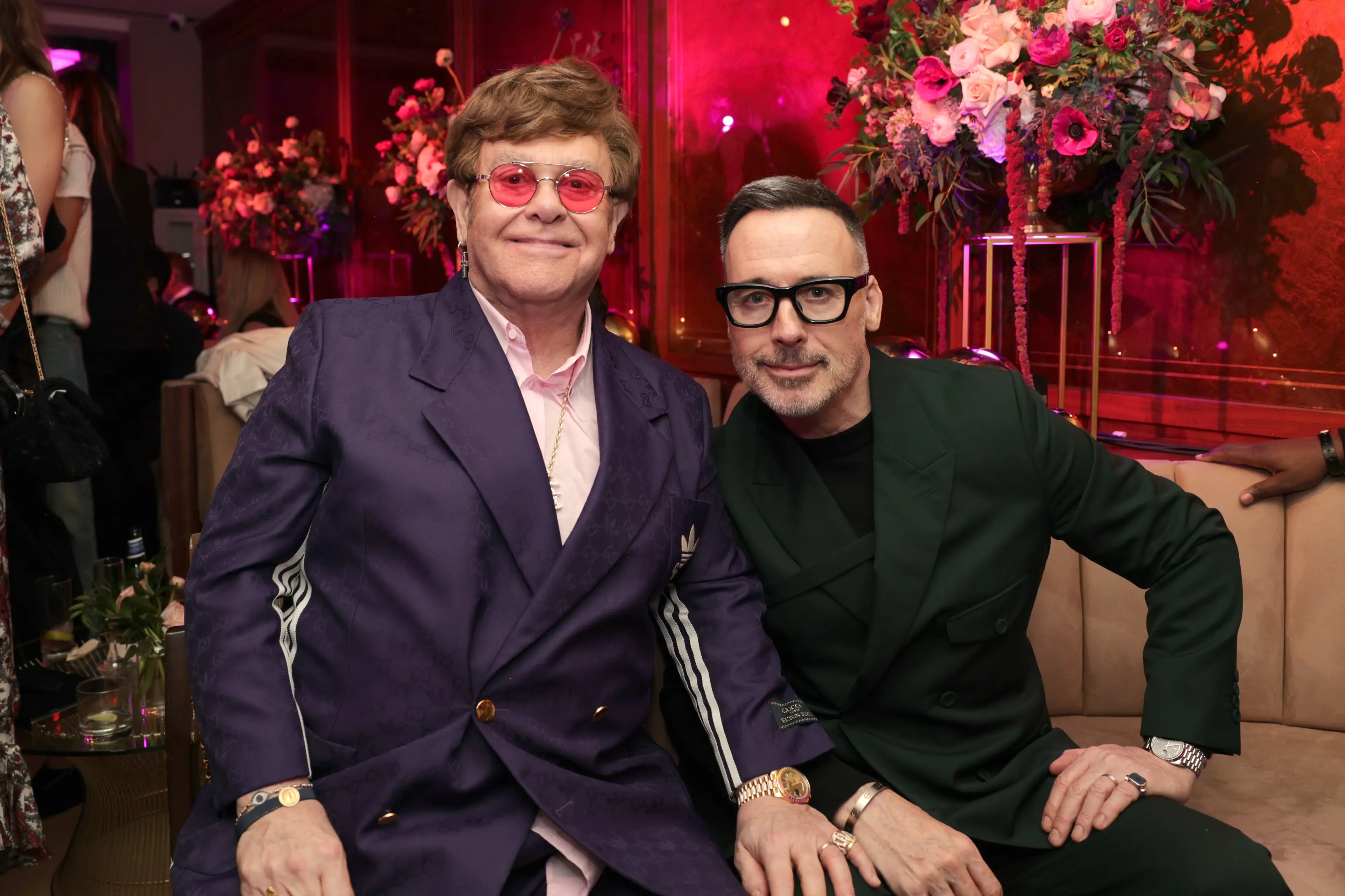 Elton has previously thanked his husband for all his support during this difficult period(Natasha Campos/Getty Images for CAA)