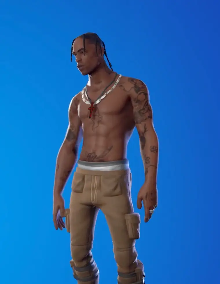 Fans questioned why other characters previously had their nipples erased (Epic Games)