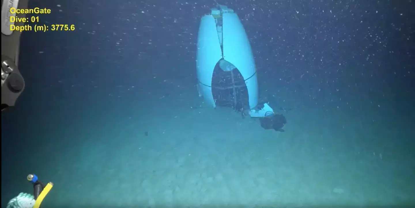 The Titan submersible imploded on June 18 2023 (US Coast Guard)