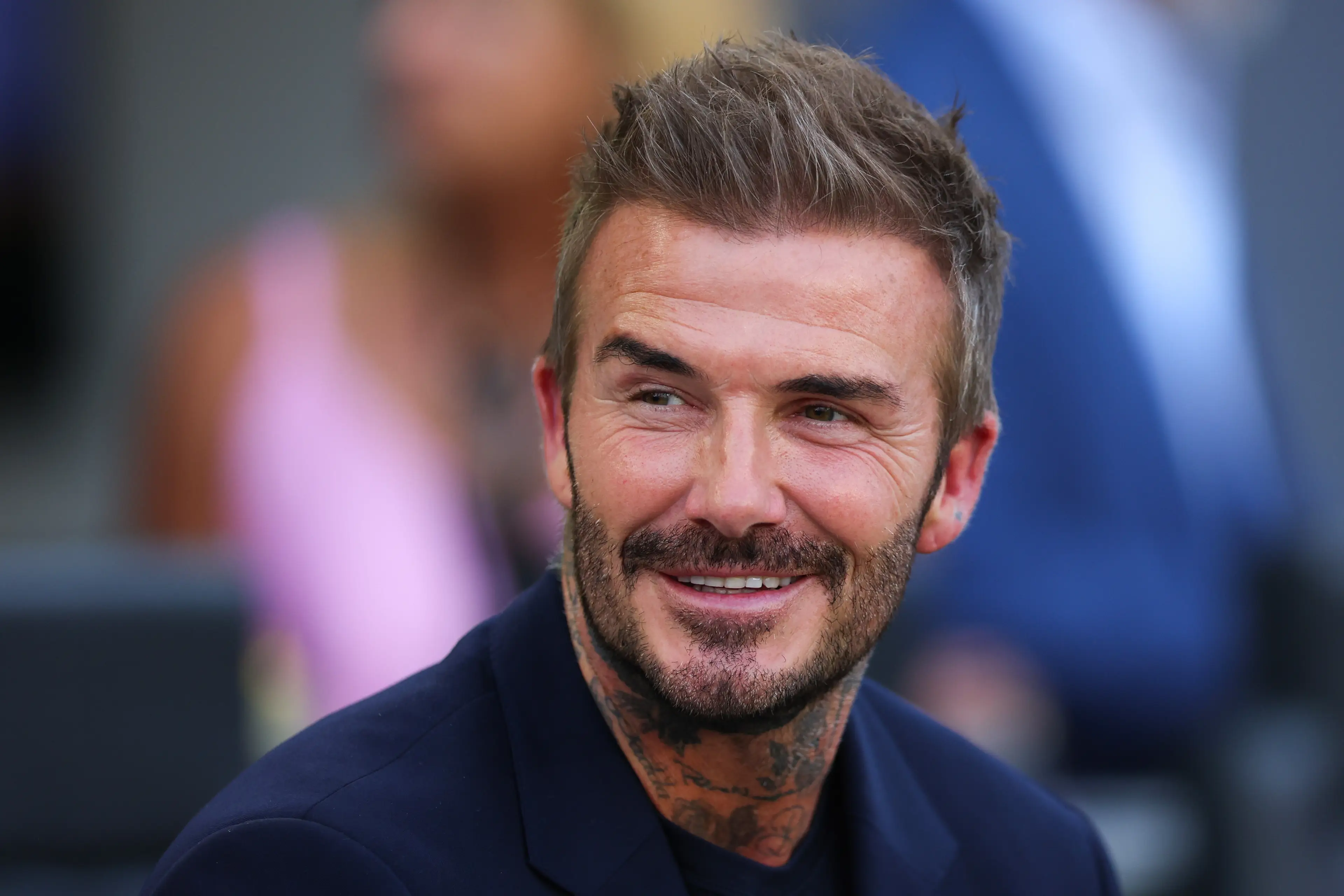 Beckham became an ambassador for F45 in 2020. (Megan Briggs/Getty Images)