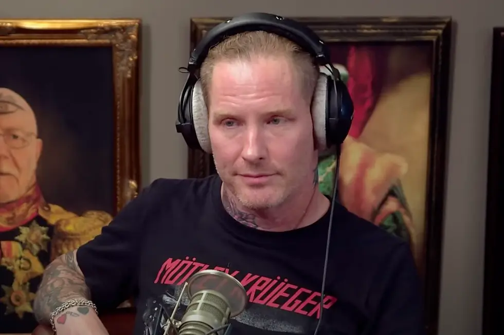 Slipknot's Corey Taylor has weighed in on Dave Grohl's drama (YouTube/ YMH Studios)