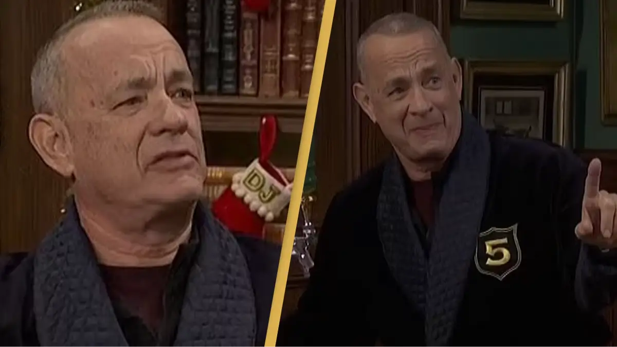 Fans worried for Tom Hanks after spotting 'concerning' detail during SNL appearance