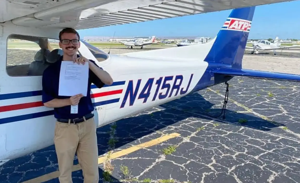 Sam Lilley was a first officer flying the American Airlines plane last month (Timothy Lilley/Fox News)