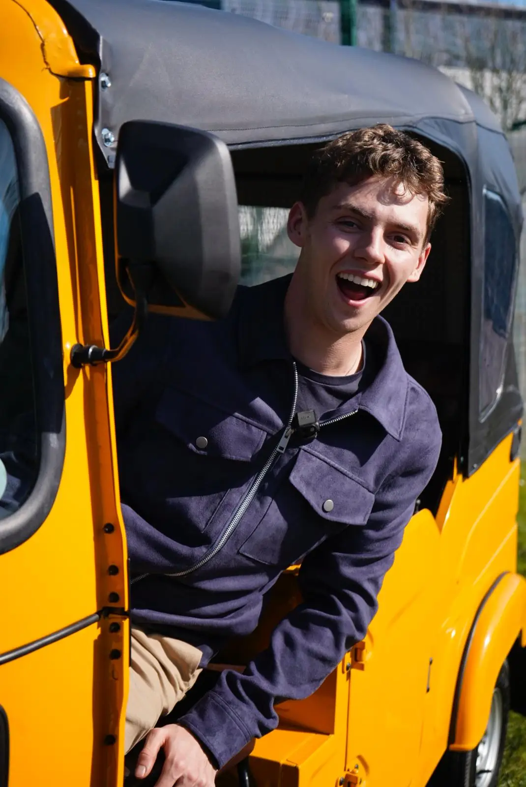 Alfie has had to prepare for every eventuality on the road (Guy Lucas Bhana)
