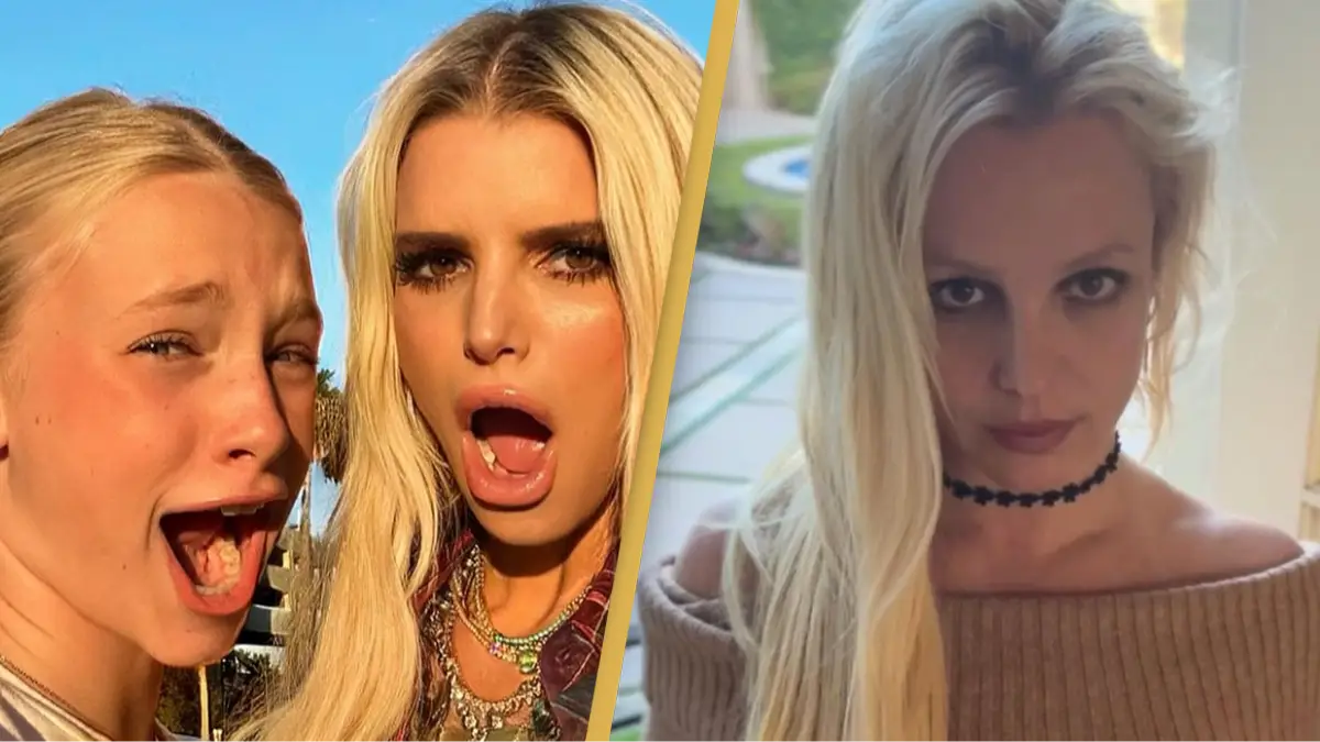 Instagram/@jessicasimpson/@britneyspears