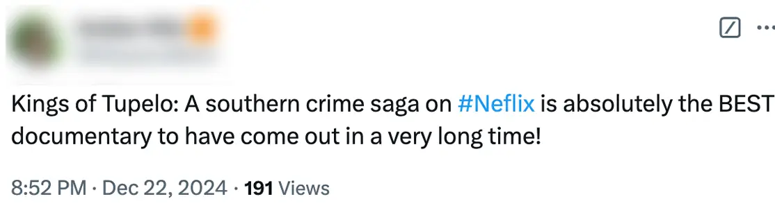 Viewers have praised the series (X)