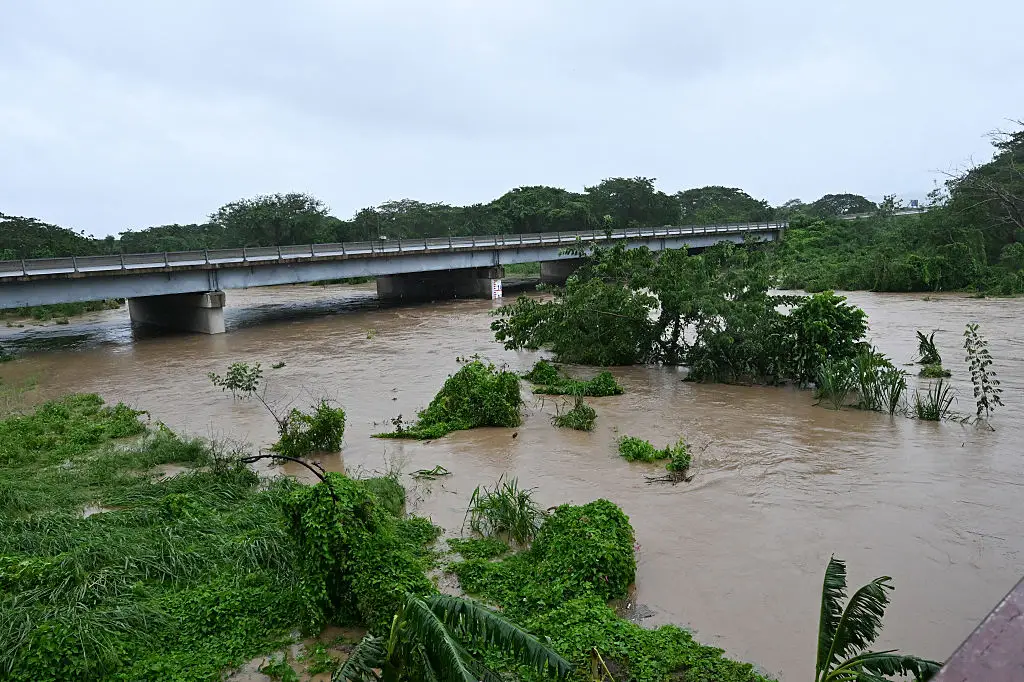 Melissa has left parts of Jamaica completely flooded (RICARDO MAKYN/AFP via Getty Images)