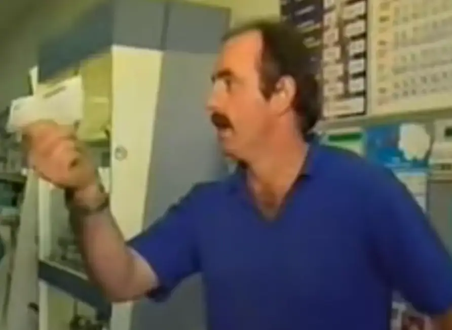 Morgan couldn't believe his luck (Nine)