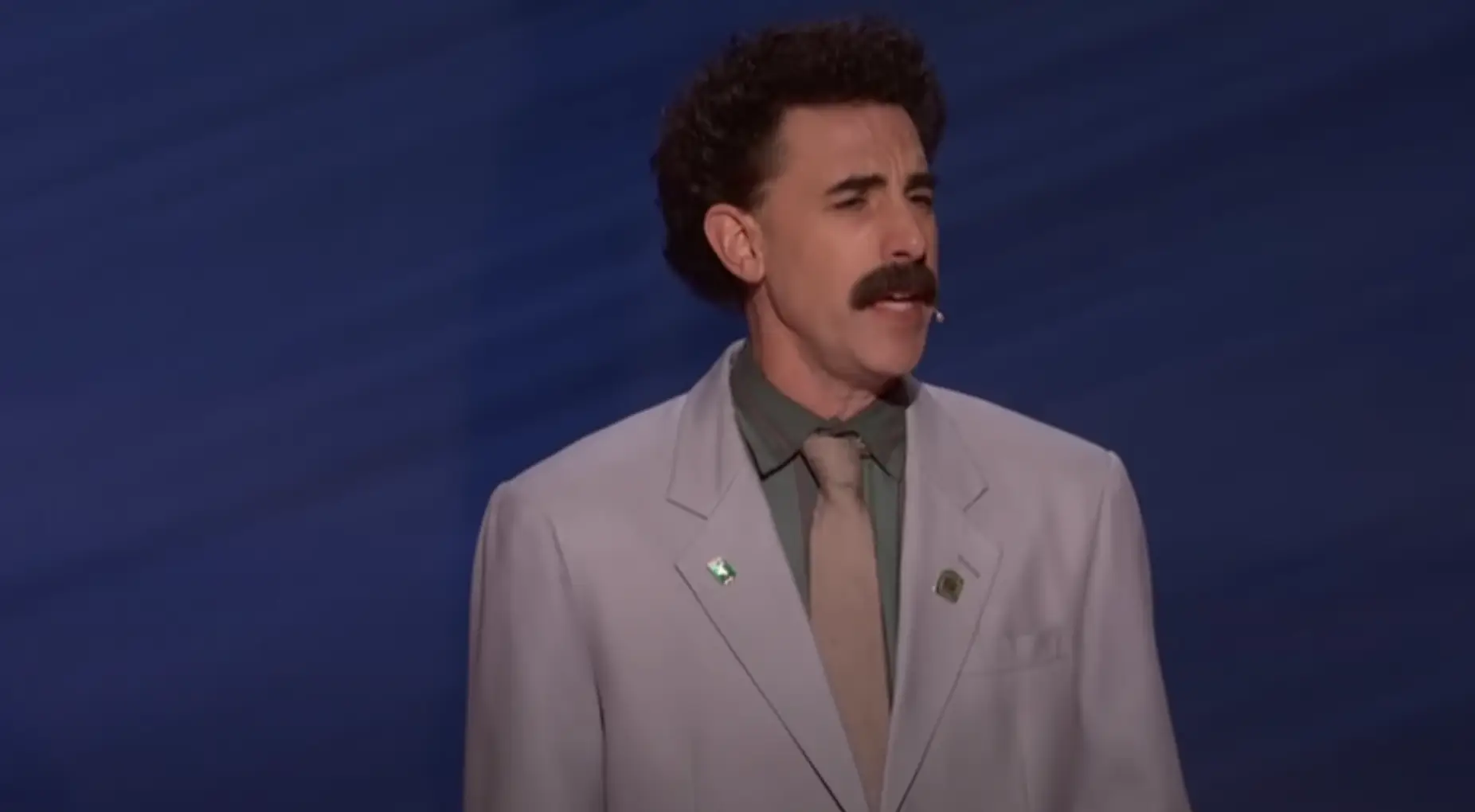 People were in fits of laughter at the routine.