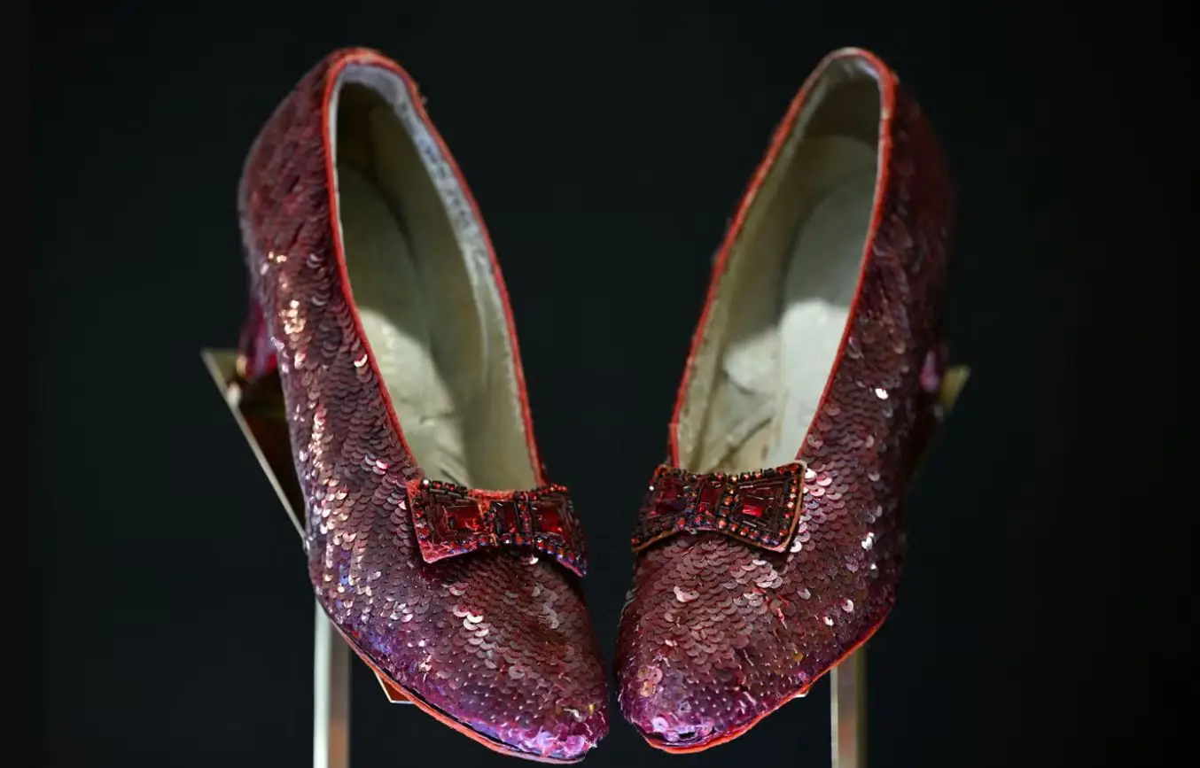 The shoes fetched an eye-watering amount at auction (JUSTIN TALLIS/Getty)