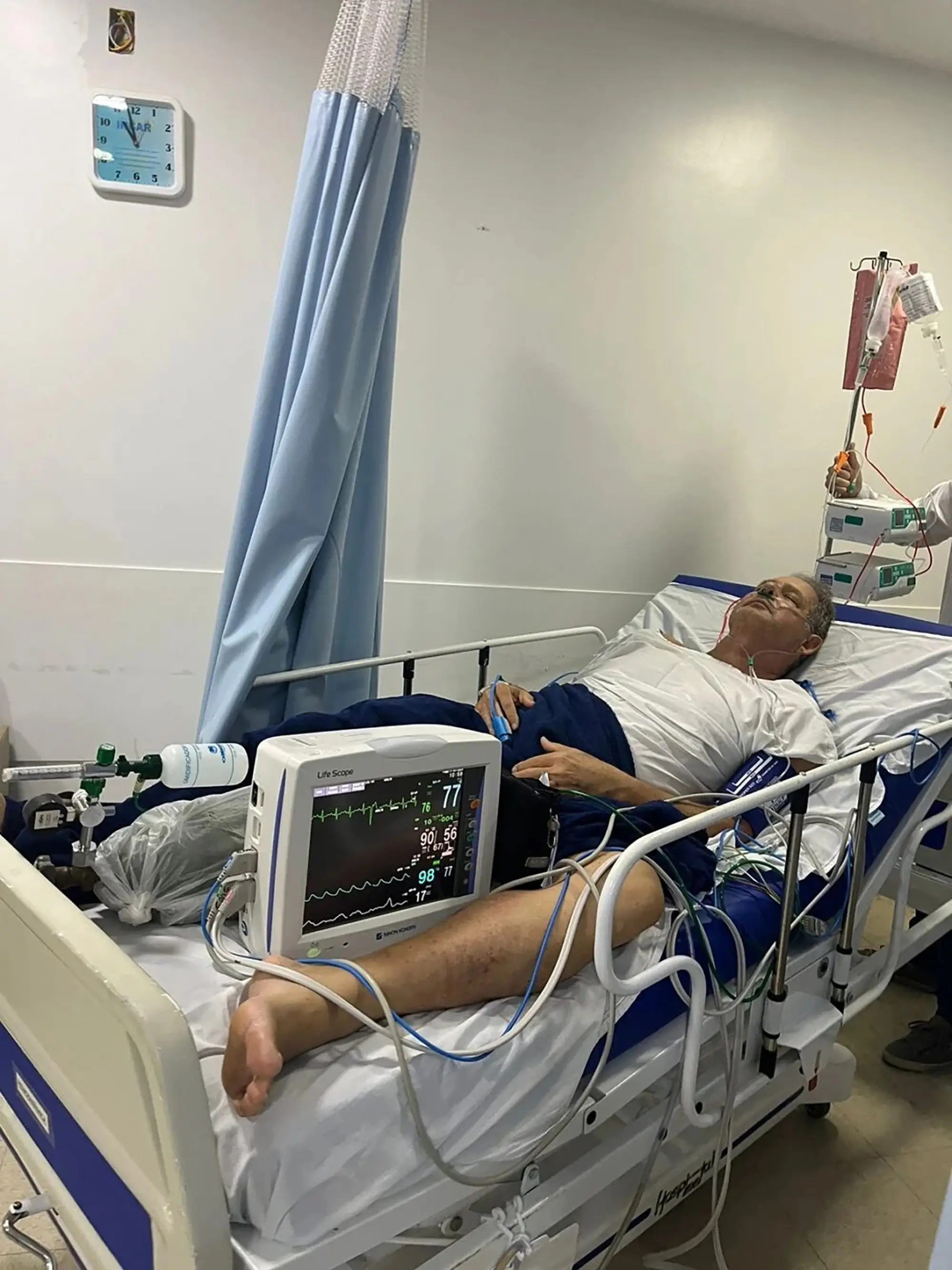 Vinicius spent days in hospital. (Newsflash)