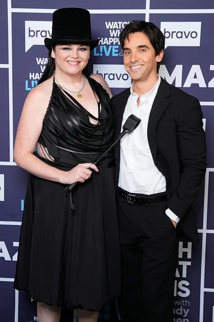 The pair figuratively fell over themselves explaining the savage joke (Charles Sykes/Bravo via Getty Images)