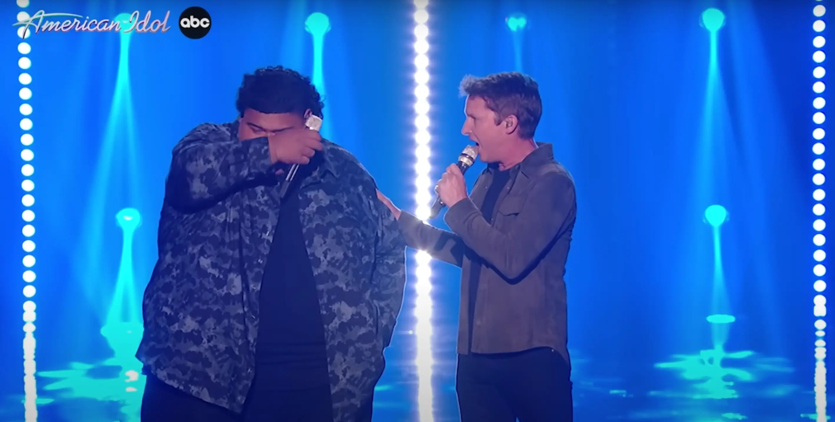 Viewers were touched by the emotional performance.