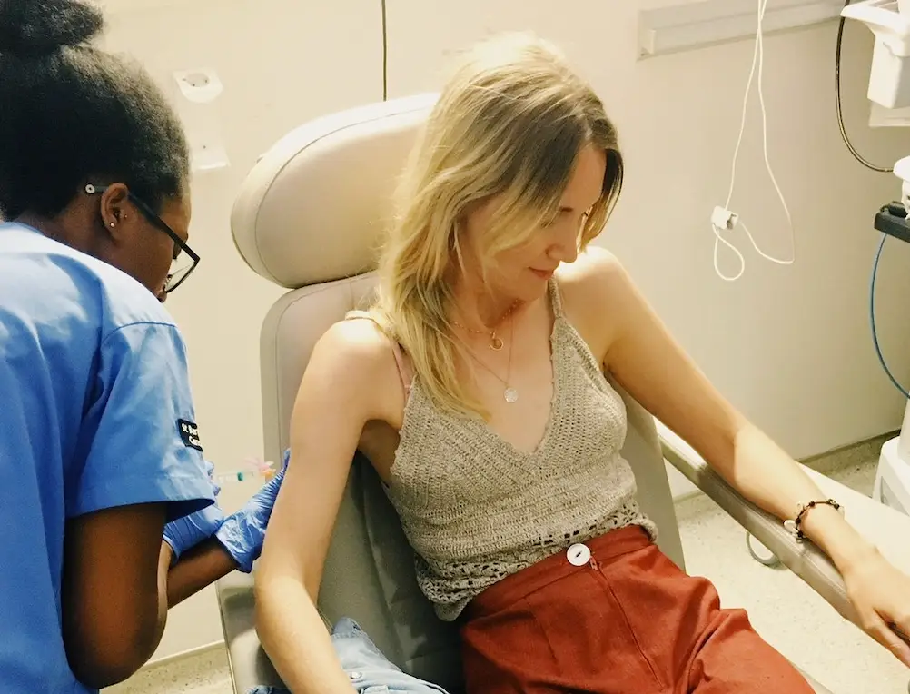 Lea began undergoing treatment after her diagnosis (SWNS)