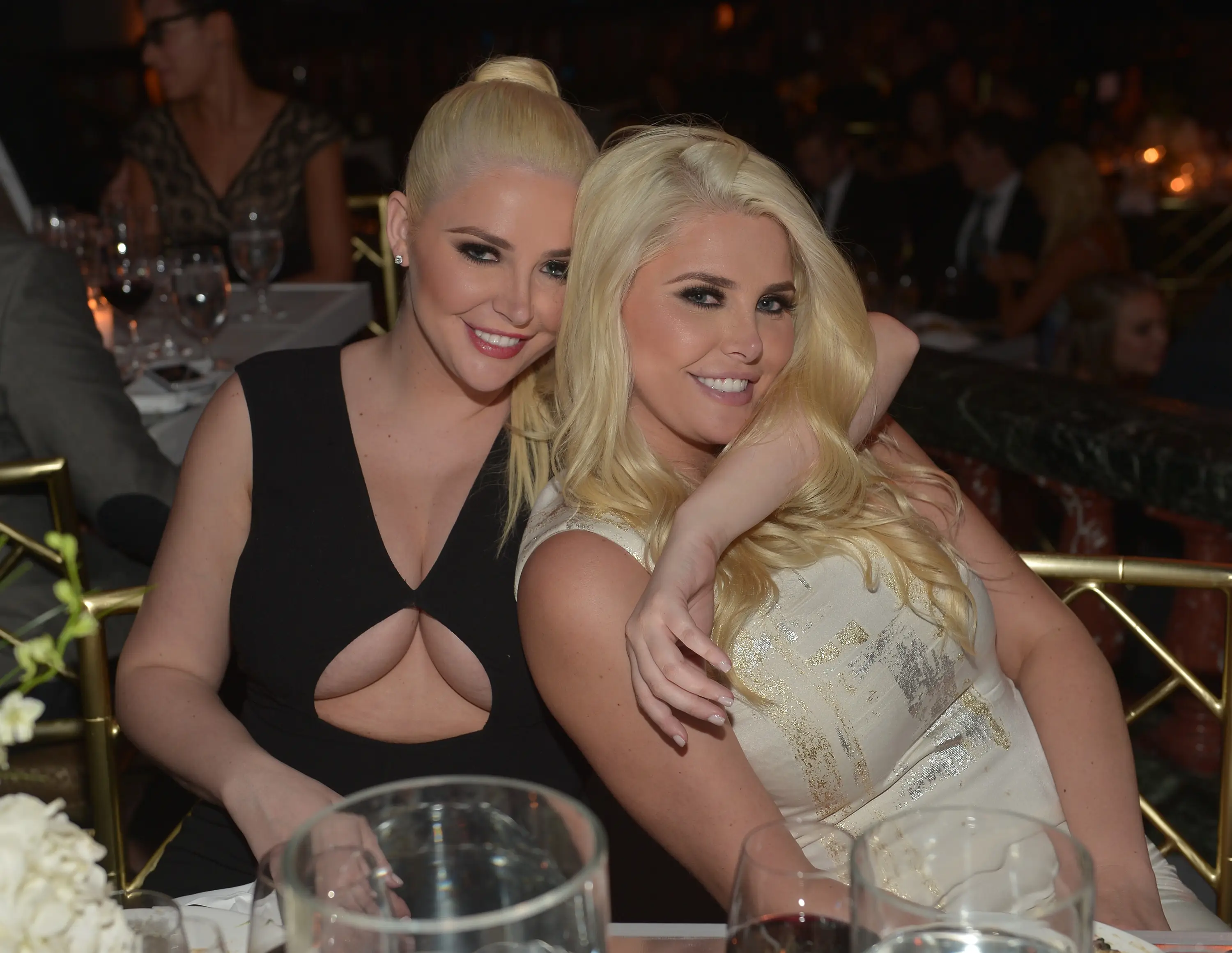 Karissa and Kristina Shannon are ex-Playboy models (Charley Gallay/WireImage)