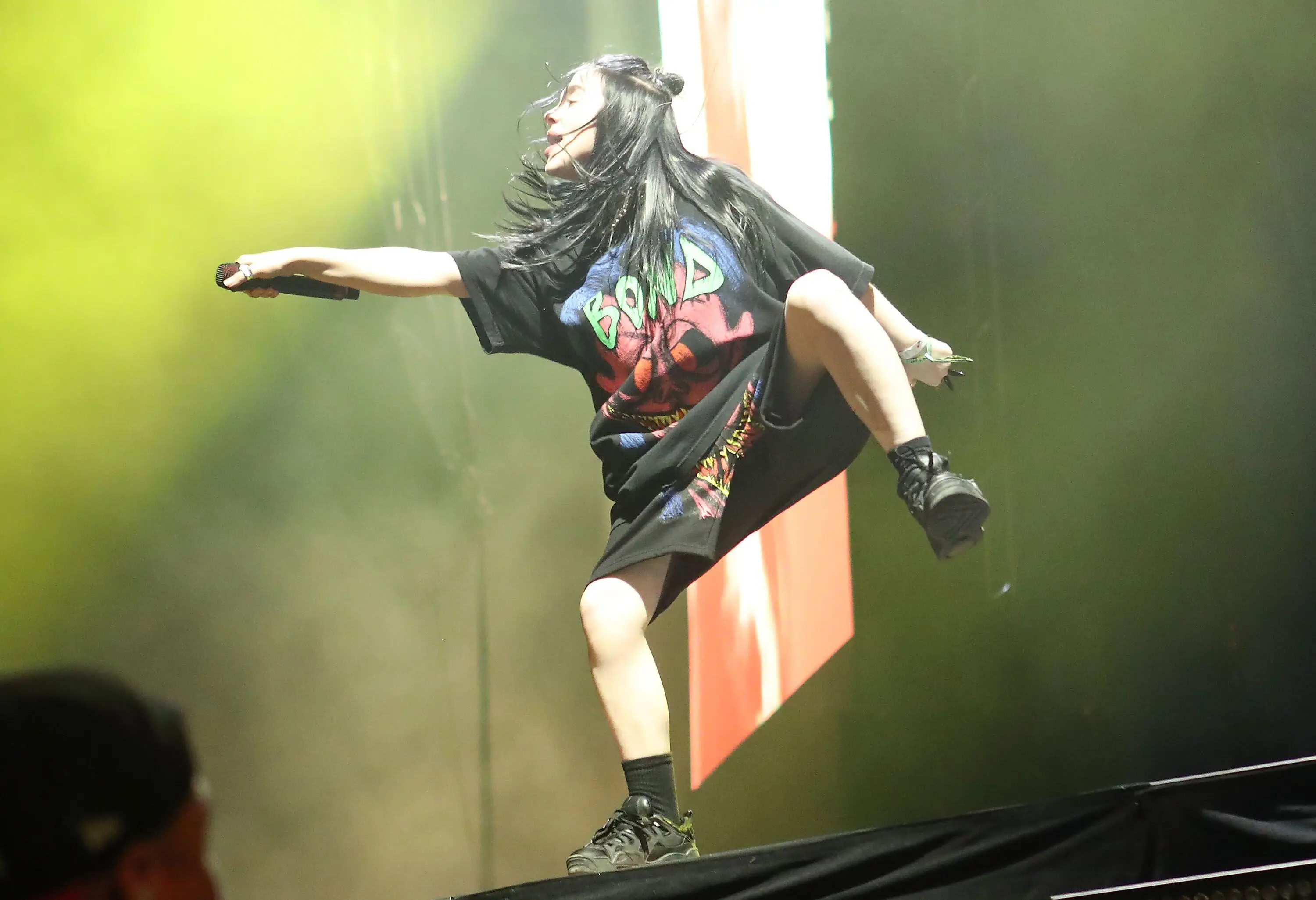 Billie Eilish has admitted using a body double on stage at Coachella with the help of one of her dancers and a disguise.
