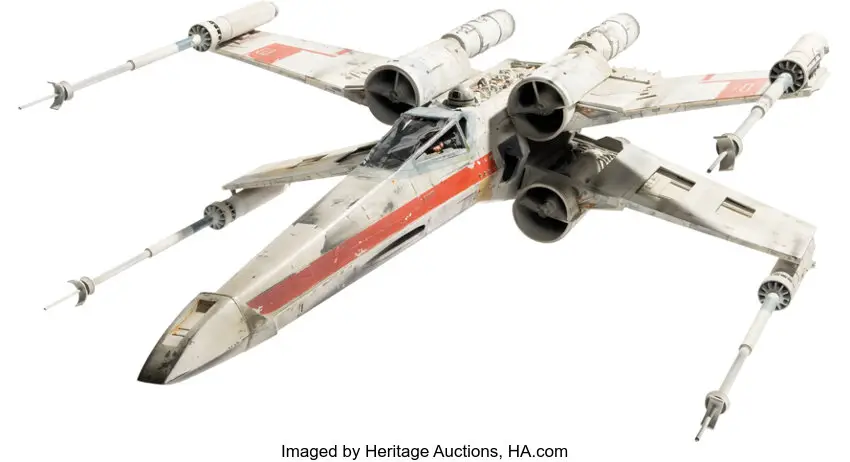 The model has not been on public display all exposed to UV daylight according to Heritage Auctions.