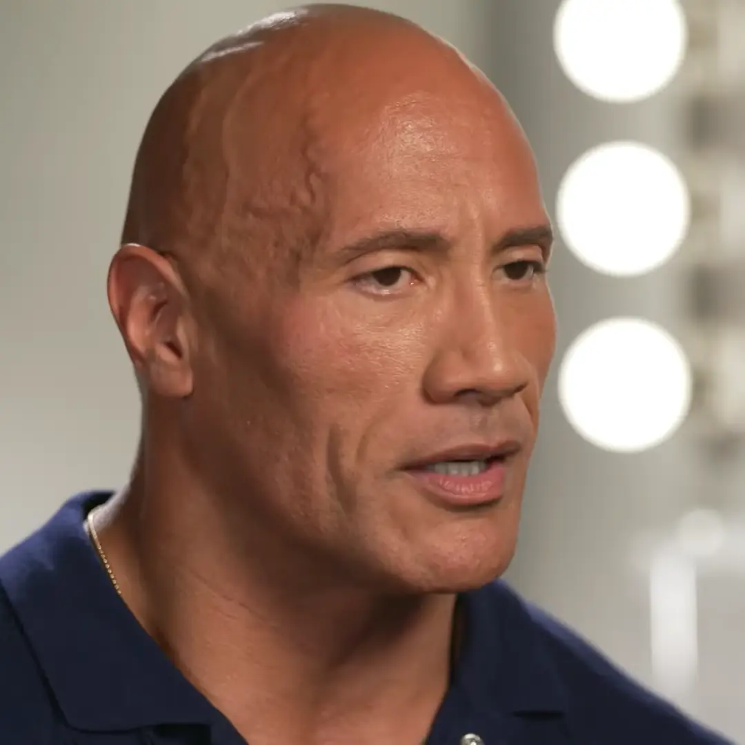 Dwayne Johnson told CBS whether he'd be running for president.