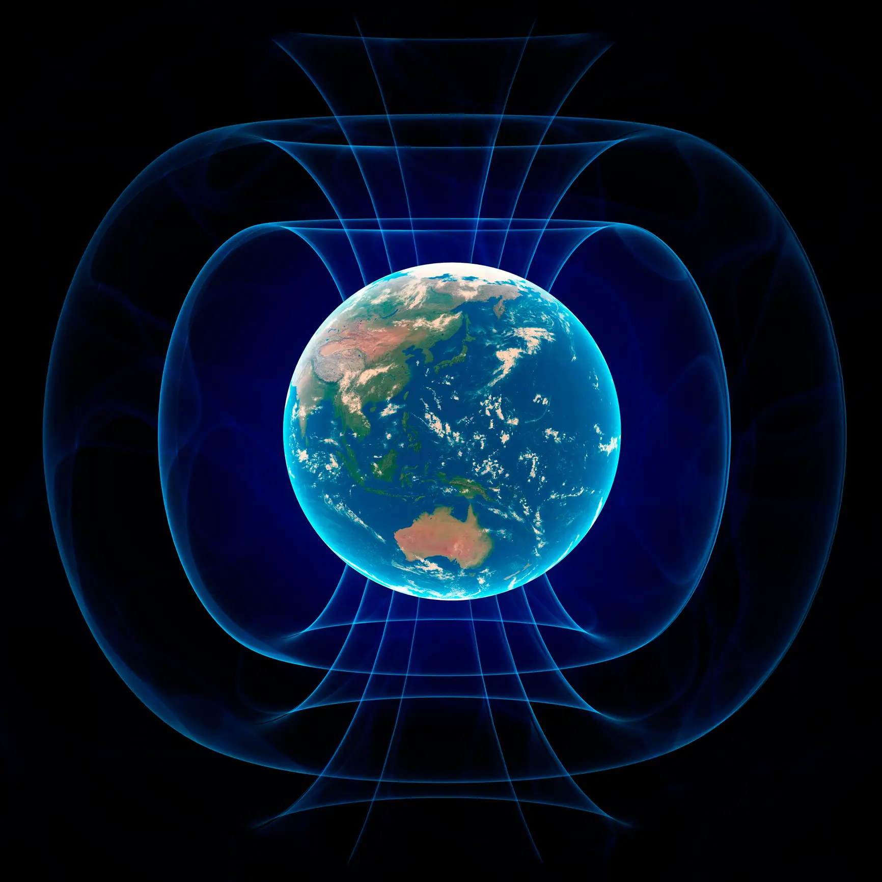 The magnetosphere is the series of magnetic fields that surround our planet (Getty stock)