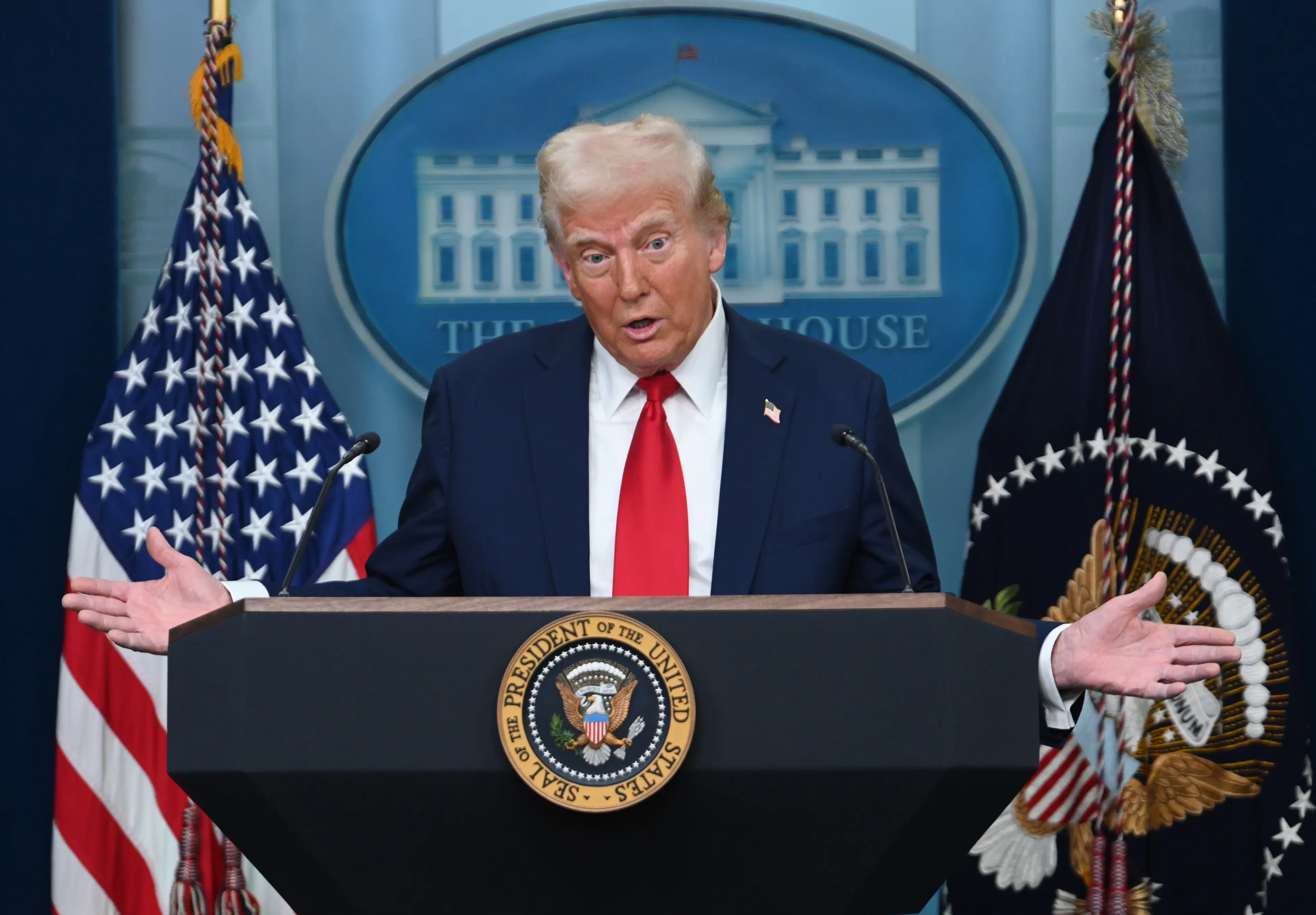 Trump has issued a brutal message following the criticism (Chen Mengtong/China News Service/VCG via Getty Images)