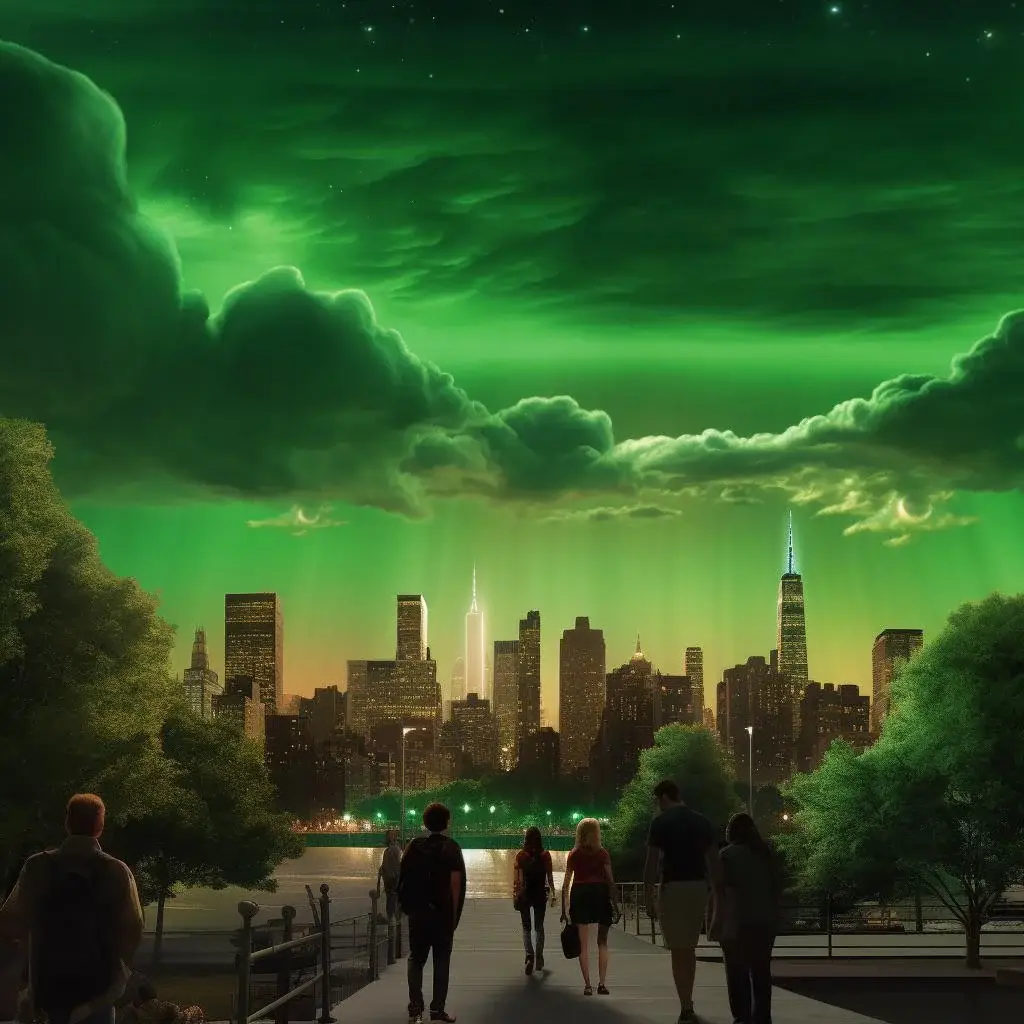 This ominous take on Green Day is certainly an interesting image.